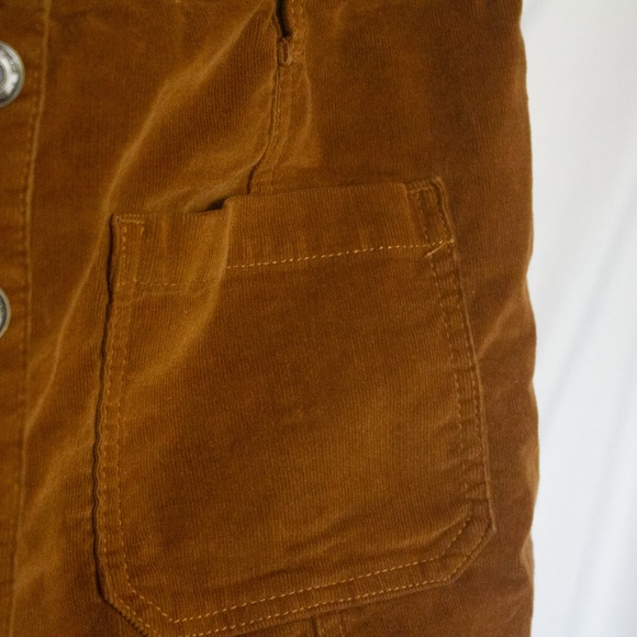 Mudd Corduroy Skirt – Size 3, Brown, High-Waisted, A-Line - Picture 2 of 4